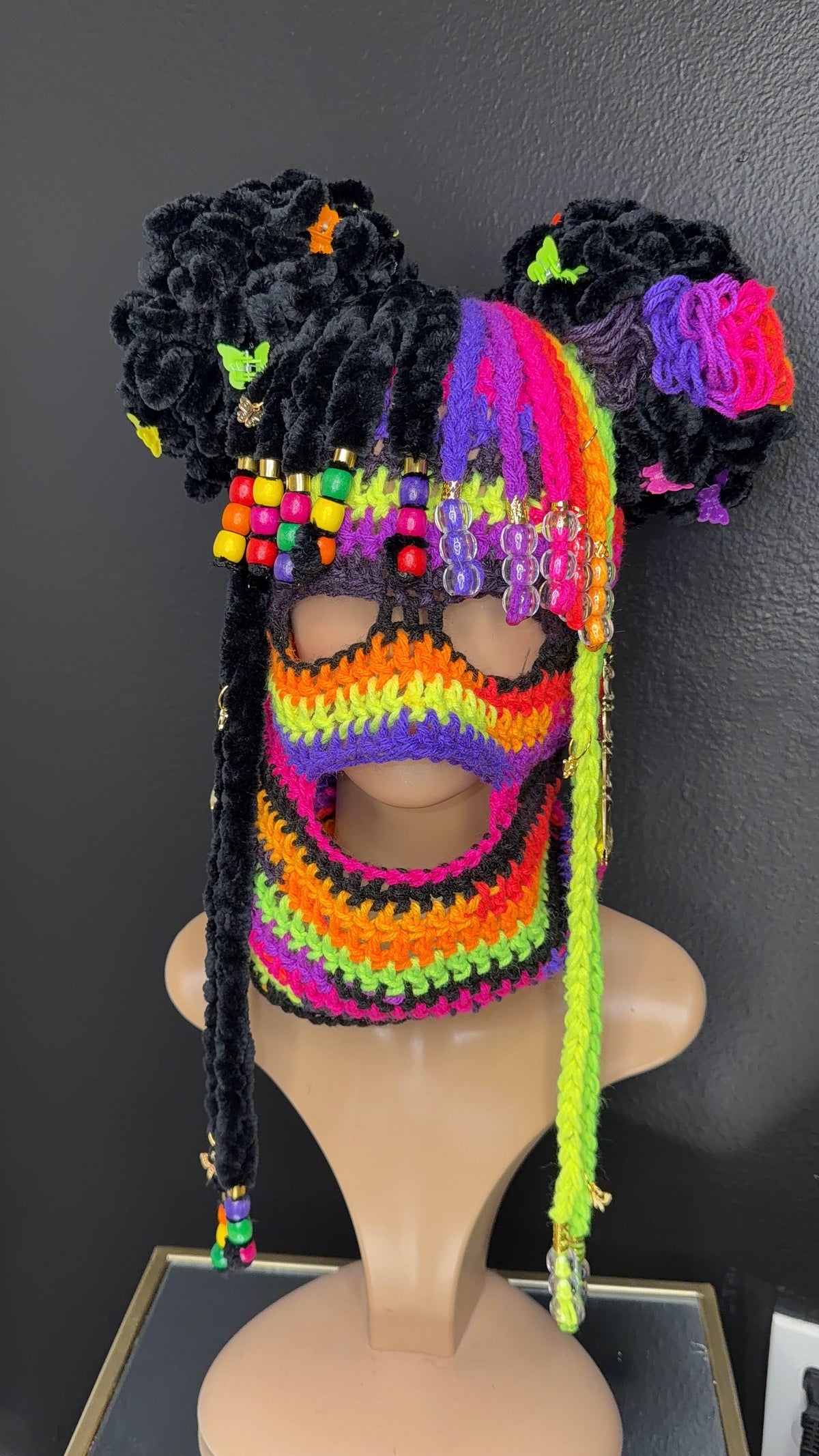 Sister, Sister Ski Mask - Lime Multicolor