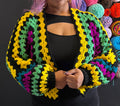 Hexagon Cardigan - Yellow