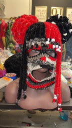 Sister, Sister Ski Mask -Black/Red