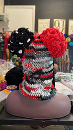 Sister, Sister Ski Mask -Black/Red