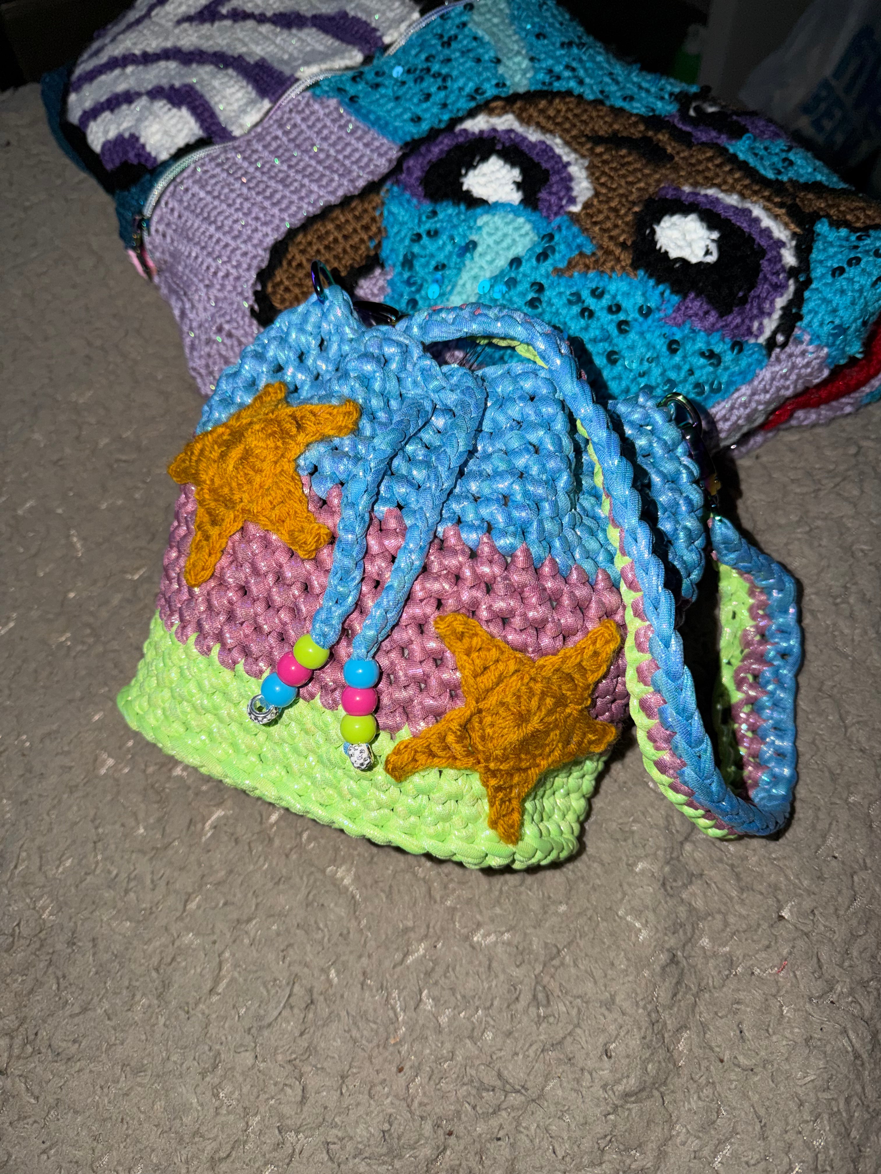 Powerpuff Girls jacket with Matching bag
